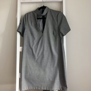 Zara Houndstooth Dress